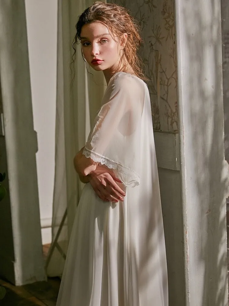 Alexandra's Dainty Sleeve Nightgown