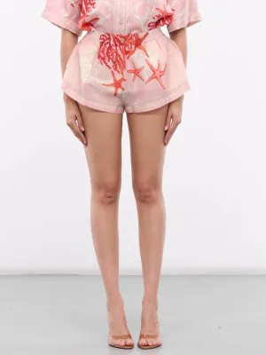 Barocco Sea Cover-Up Shorts (1016576-1A11727-5PB50-MULTI)