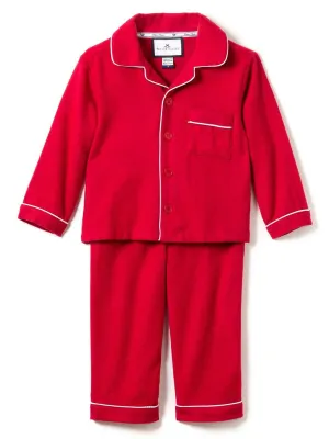 Classic Red Flannel Pajamas