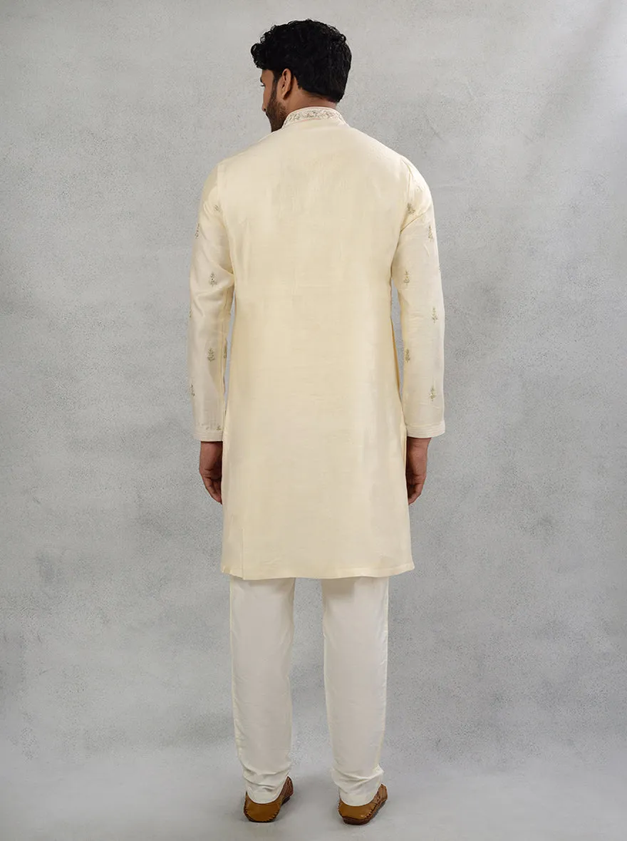 Ivory Kurta Pajama | TULA