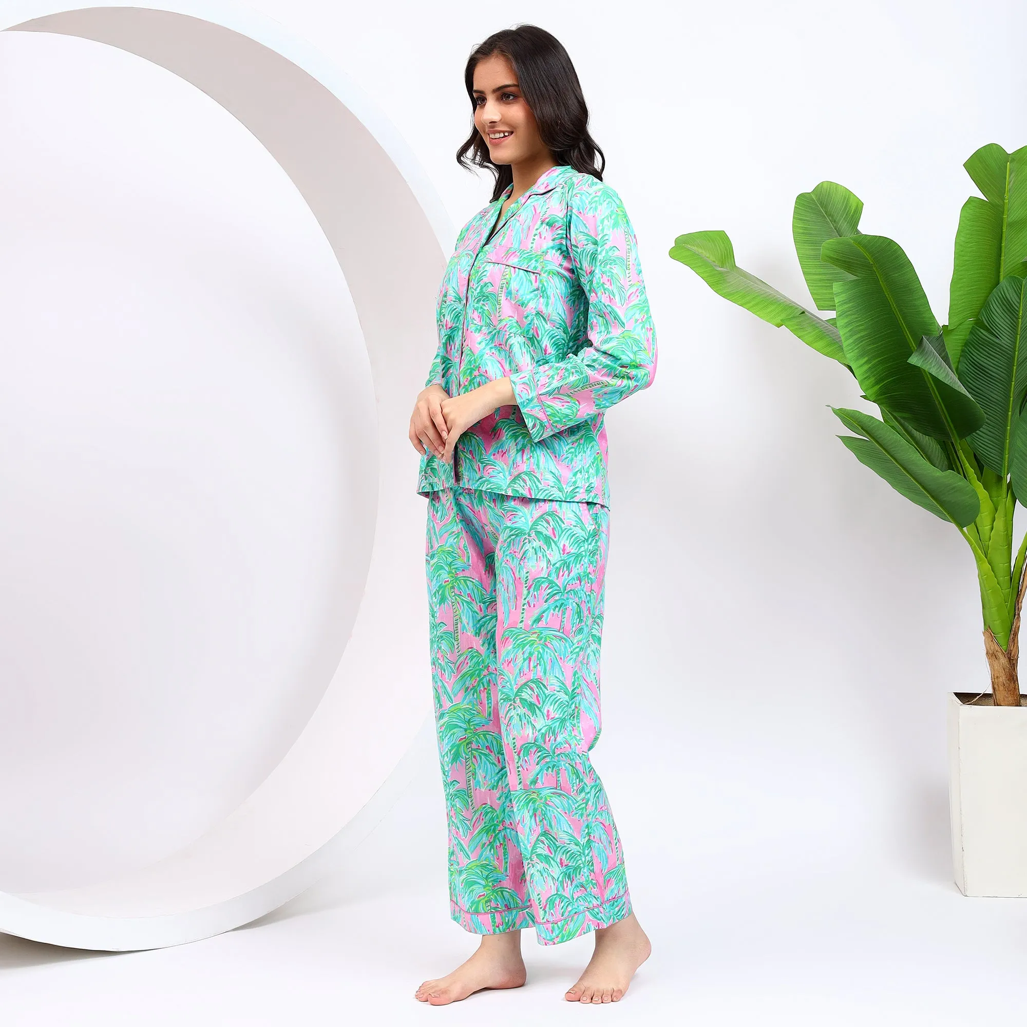 Pink Wildest Dream Flannel Cotton PJ Set
