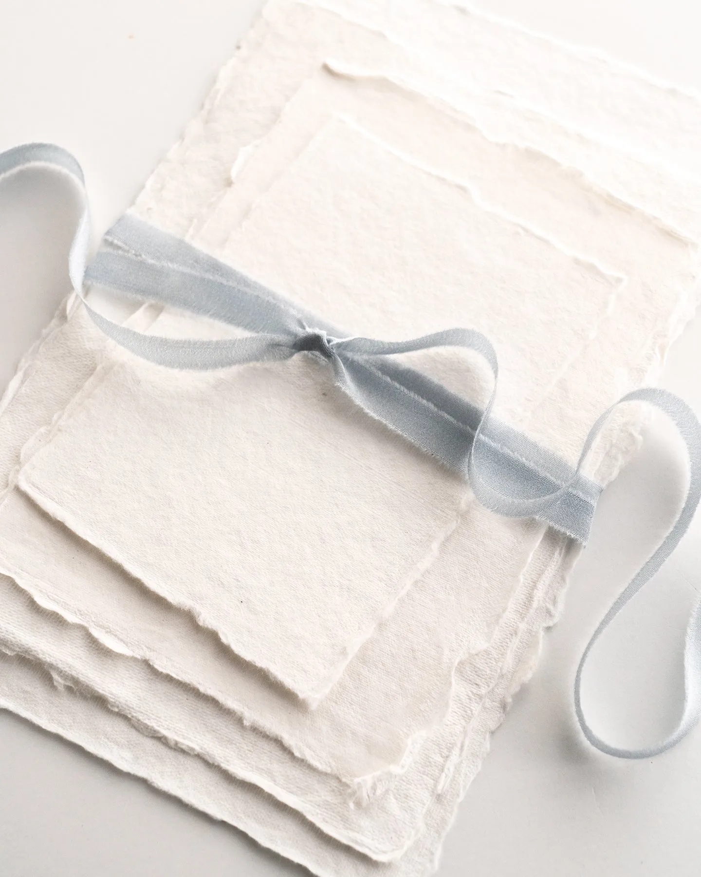 Silk Ribbon Trim in Sky
